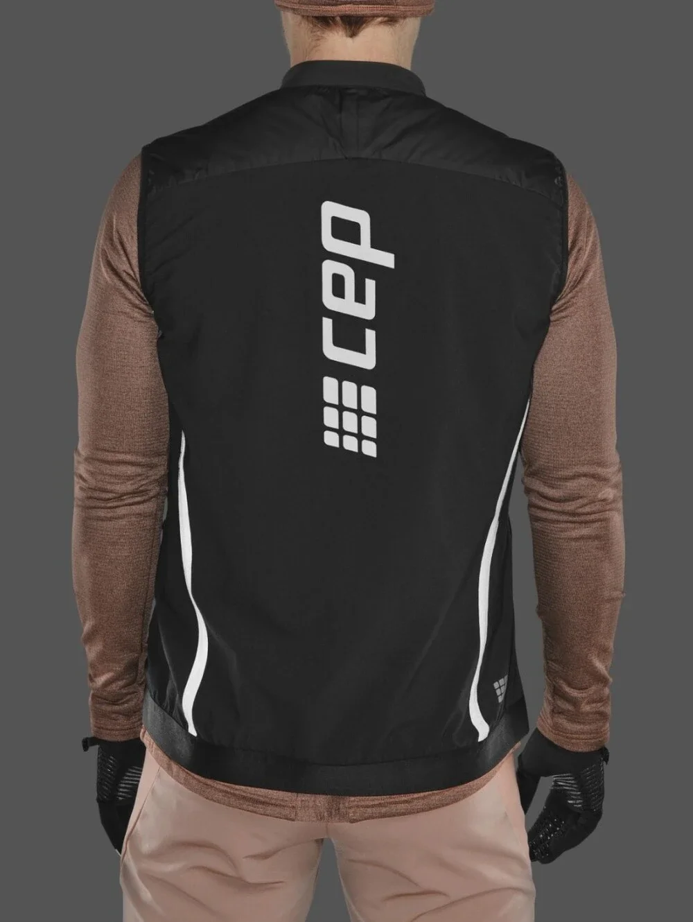 Cep Cold Weather Reversible Vest Wind Water Resistant XL